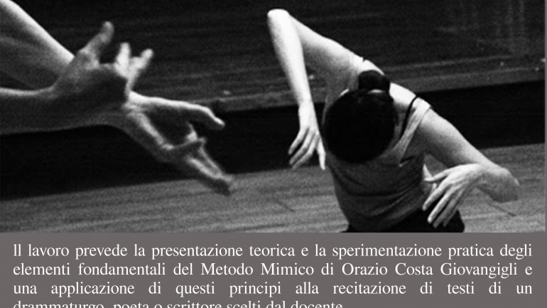 Masterclass di pedagogia dell’espressione