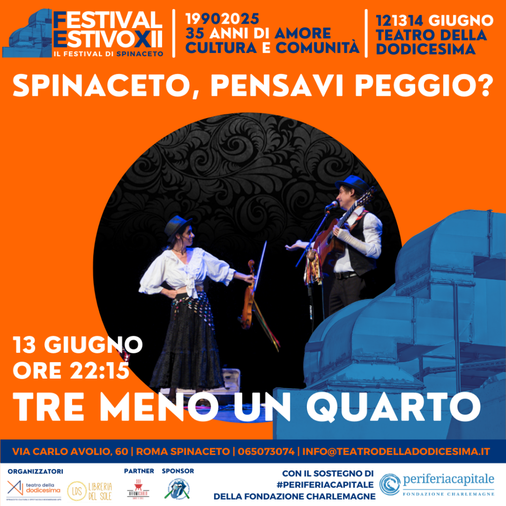 Tre Meno un quarto