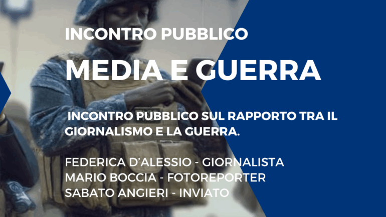 Incontro Pubblico: <strong>Media e Guerra</strong>