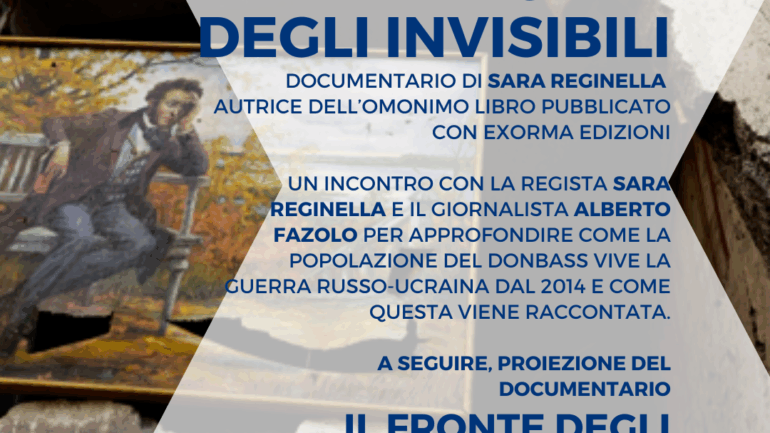 Incontro + Proiezione: <strong> IL FRONTE DEGLI INVISIBILI </strong>