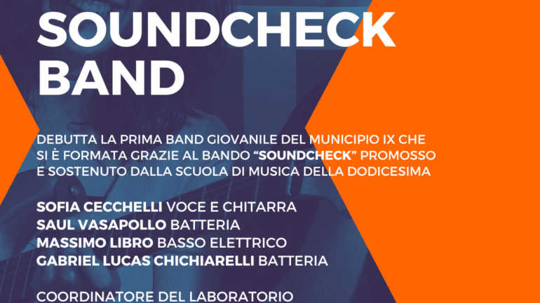 SOUNDCHECK BAND <strong> Debutto Live </strong>